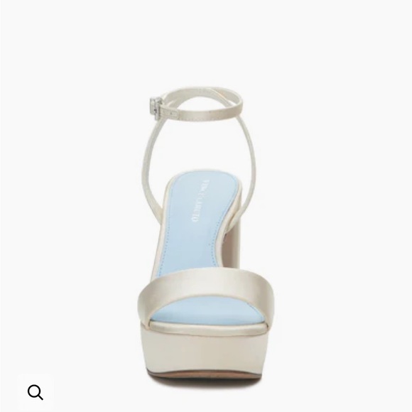 Vince Camuto Pendry Platform Sandal in Milk - Picture 4 of 16